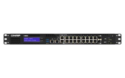 QNAP řízený hybridní switch QGD-1602-C3758-16G (8x GbE + 8x 2,5 GbE + 2x 10GbE SFP+, 16GB RAM)