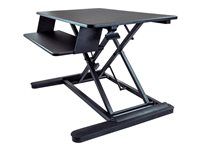Sit Stand Desk Converter - Large 35in W - ARMSTSLG