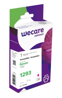WECARE ARMOR ink kompatibilní s EPSON C13T12934012,červená/magenta