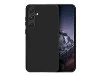Zadní kryt pro mobilní telefon - plast, silikon, recyklovatelný plast - noční čerň - pro Samsung Galaxy S24