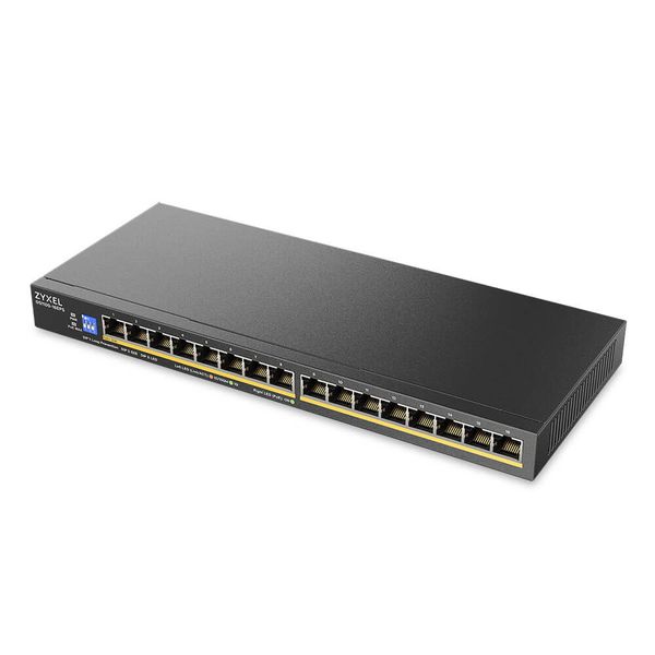 ZYXEL 16xGb unmanaged switch GS1100-16EPS PoE+