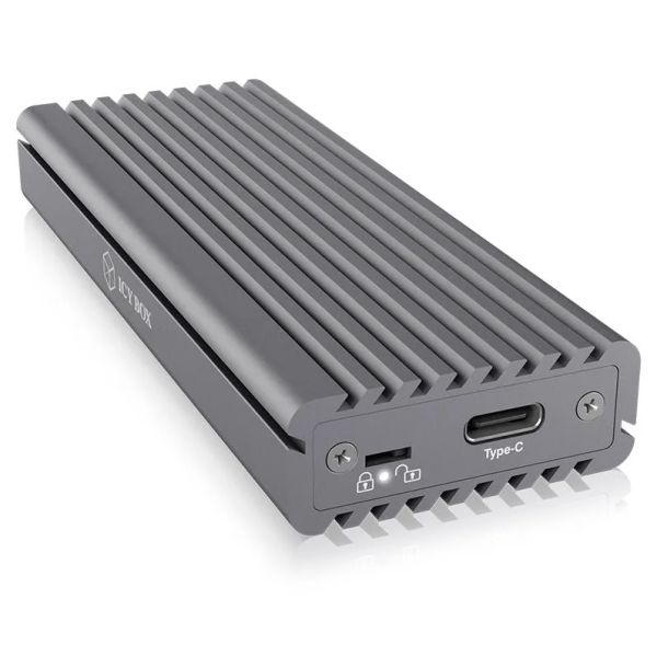RAIDSONIC ICY Externí box M.2 NVMe grey