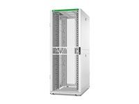 APC NetShelter SX - Rozvadec stojanový skrín - 1991H x 750W x 1200D mm, s bocnicemi - podlahové provedení - bílá - 42U - 19" - kompatibilní s TAA