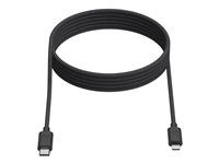 Kabel Lightning - USB-C s piny (male) do Lightning s piny (male) - černá - Rychlé nabíjení až 60W
