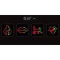 MANTA RGB CAT, LED Neon plexi dekorace