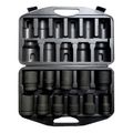 Sada nástrčných hlavic 17-41 mm GEKO G10076 11 ks