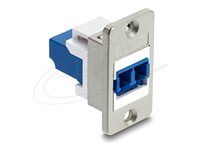 Panel Mount LC Duplex female to LC Dupl