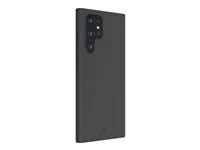 Zadní kryt pro mobilní telefon - silikon, recyklovaný plast - noční čerň - pro Samsung Galaxy S22 Ultra