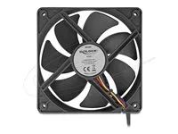 Axial Fan 24 V DC 120 x 120 x 25 mm bla