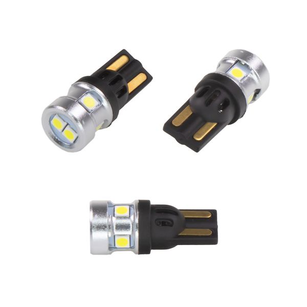 Autožárovka LED T10 9-50V CARCLEVER 952035cb 6LED/3030SMD CAN-Bus bílá 2ks