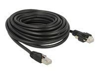 Cable RJ45 plug > RJ45 plug with screws