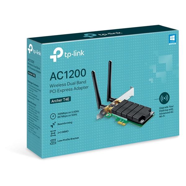 TP-Link Archer T4E AC1200 Bezdrátový PCIe adaptér