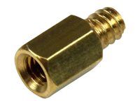 #6-32 to M3 Jack Screw Standoff 50 Pack - SCREWNUTM