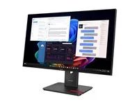 LED monitor - 27" - 3840 x 2160 4K @ 60 Hz - IPS - 350 cd/m² - 1500:1 - HDR10 - 4 ms - HDMI, DisplayPort, USB-C - černá eclipse - s ThinkVision MC 60 monitor webcam