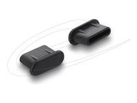 Delock - Krytka proti prachu - pro ženský port USB typu C - cerná (balení 10)