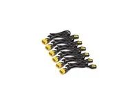 Elektrický kabel - power IEC 60320 C13 do IEC 60320 C14 - 10 A - 1.22 m - černá - pro P/N: SCL500RMI1U, SCL500RMI1UC, SCL500RMI1UNC, SMTL1500RMI3UC, SMTL750RMI2UC