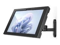 Montážní sada (kryt, kloubové rameno) - výkyvné rameno - pro tablet - uzamykatelný - vysoce kvalitní hliník - černá - velikost obrazovky: 13" - montáž na stěnu, na stůl - pro Microsoft Surface Pro 8, Pro 9