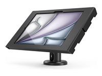 Black - Montážní sada (stojan, kryt) - odkrytá přední/zadní kamera a senzory - pro tablet - uzamykatelný - kovový rám - černá - velikost obrazovky: 11" - montážní rozhraní: 100 x 100 mm - na stůl - pro Apple 11-inch iPad Air (M2, M3)