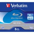 VERBATIM BD-R DL 50GB 6x 5 Pack JC 43748