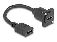 D-Type HDMI cable female to female black