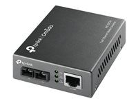 Konvertor médií s optickými vlákny - 100Mb LAN - 10Base-T, 100Base-FX, 100Base-TX - RJ-45 / SC několik režimů - až 2 km - 1310 nm