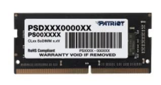 Patriot/SO-DIMM DDR4/32GB/3200MHz/CL22/1x32GB