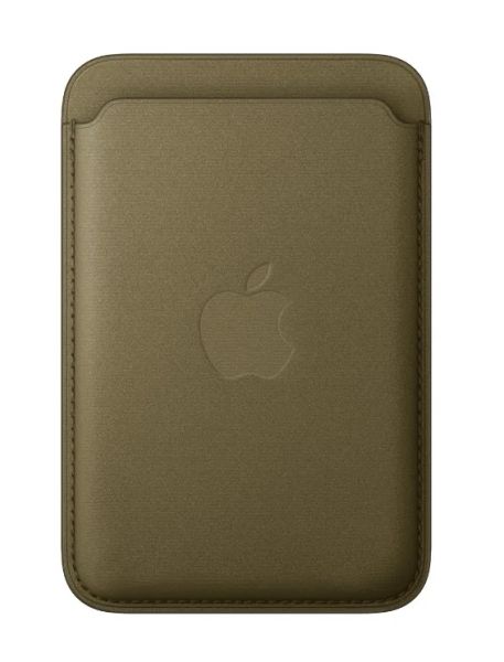iPhone FineWoven peňaženka s MS - tmavoolivová