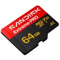 SanDisk Extreme PRO SDXC 64GB 200MB/s V30 + adaptér