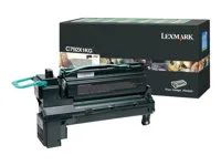 Extra vysoká výtěžnost - černá - originální - kazeta s barvivem LCCP, LRP - pro Lexmark C792, X792