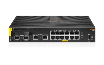 Aruba 6100 12G CL4 2SFP+ 139W Switch