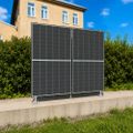 Plotová konstrukce TIPA pro 2 solární panely 910Wp