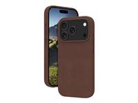 Zadní kryt pro mobilní telefon - kompatibilita s MagSafe - kůže full-grain - dark tan - pro Apple iPhone 17 Pro