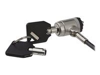 6 ft Keyed Cable Lock (LTLOCKKEY) - Bezpečnostní kabelový zámek - černá, stříbrná - 2 m