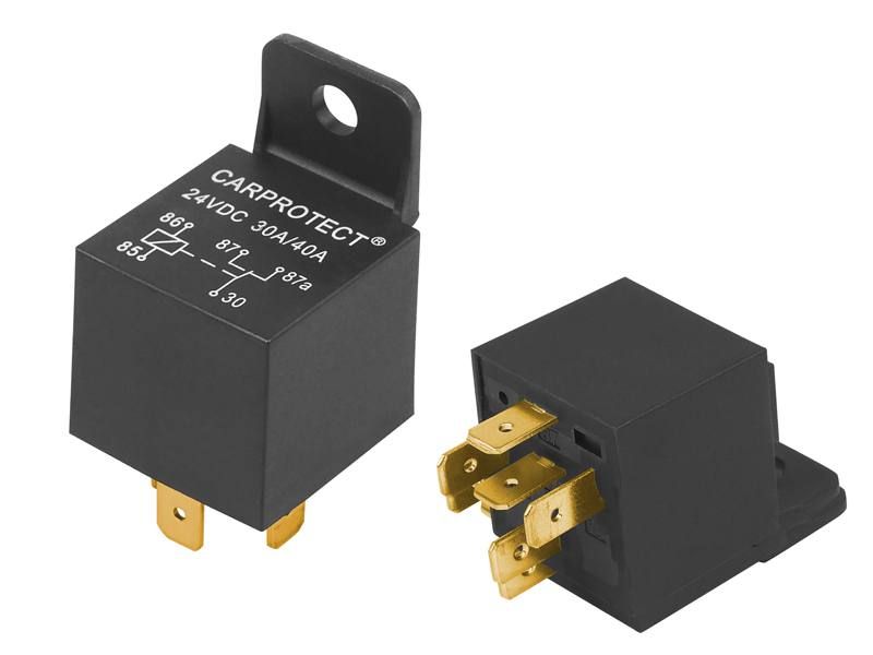 Relé automobilové LEXTON 4120 24V 30/40A