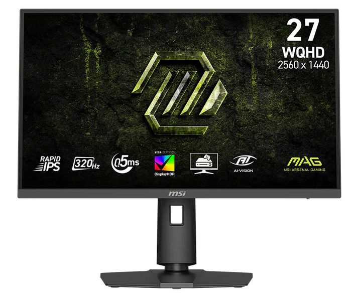MSI MAG/274QPF X32/27"/IPS/QHD/320Hz/0,5ms/Černá/3R