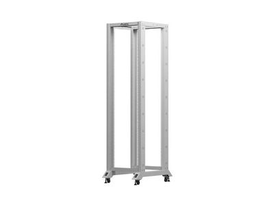 Lanberg otevřený rack 19" 42U 600X800 šedý