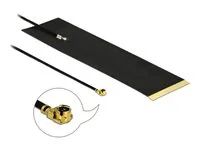 3.9 dBi 1.13 15 cm FPC internal self adhesive - Anténa - Smart Home - 1.9 - 3.9 dBi - upevnění nalepením - černá