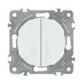Spínač na rolety ELECTROMALT OVAL OVA1030W bílý