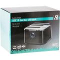 DELTACO Docking station MAP-GD35U3