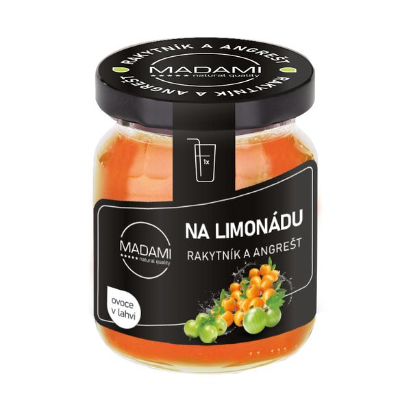 Rakytník & Angrešt 55 ml: ovoce na limonádu