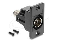 Delock Panel Mount IEC female to F femal