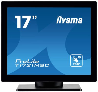 17" iiyama T1721MSC-B2:PCAP,10P,HDMI,repro