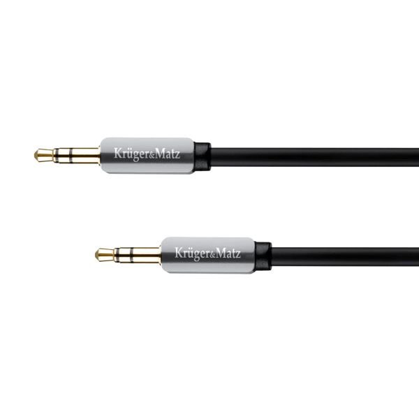 Kabel Jack 3,5mm konektor/Jack 3,5mm konektor 3m KRUGER & MATZ KM0314