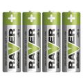Baterie AA (R6) alkalická RAVER 4ks