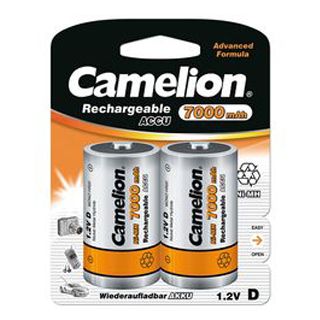 CAMELION Baterie nabíjecí D 2ks NI-MH R20 D 700