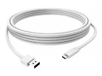 Kabel USB - USB typ A (M) do USB-C (M) - USB 3.0 - 3 A - 1 m - bílá