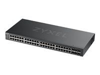 Přepínač - řízený - 44 x 10/100/1000 + 4 x kombinace Gigabit SFP + 2 x gigabitů SFP - Lze montovat do rozvaděče