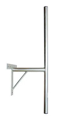Anténní držák 35 na stěnu s vzpěrou průměr 42mm výška 60+40cm