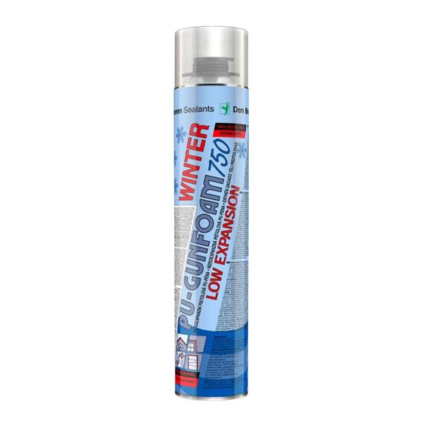 Pěna DE BRAVEN WINTER nízkocxpandzní pistolová 750 ml