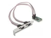 Mini PCIe Card full size to 2 x Serial R